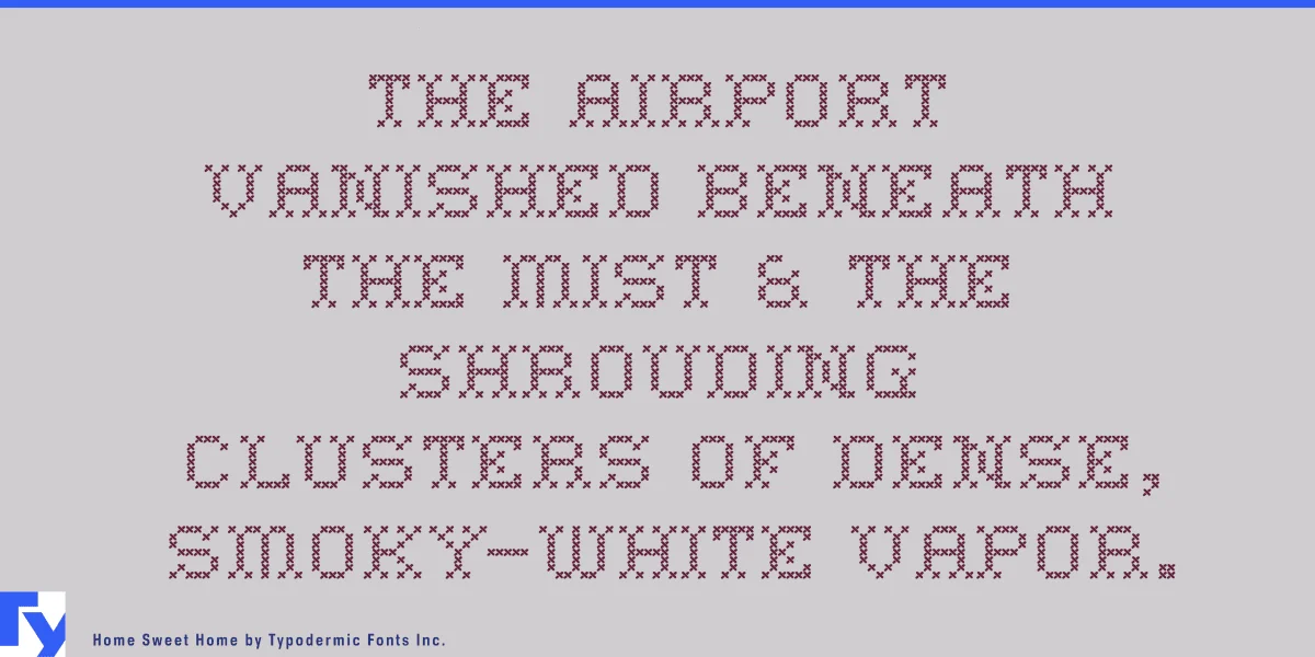 Home Sweet Home Font Family preview 3