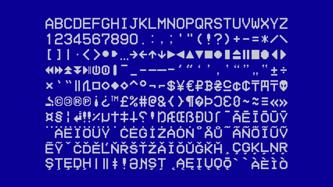 Home Video Font Family preview 4