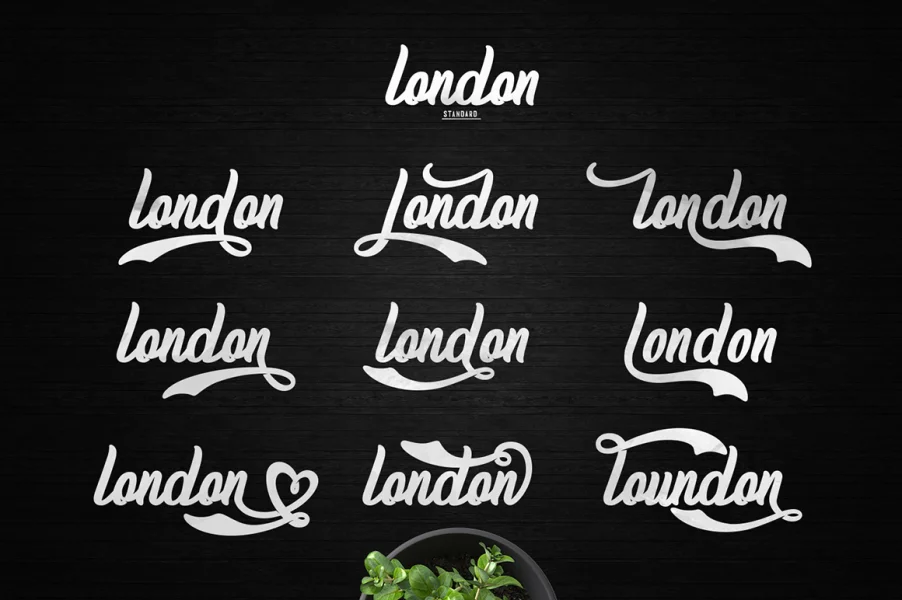 Homerun Font preview 3