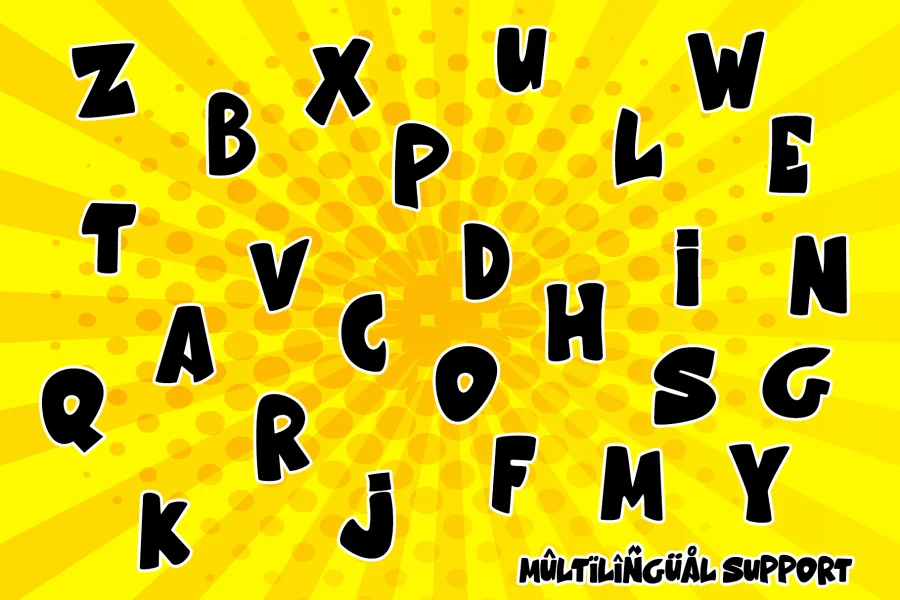 Honey Bear Font preview 6