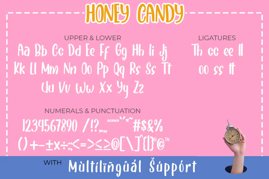 Honey Candy Font preview 6