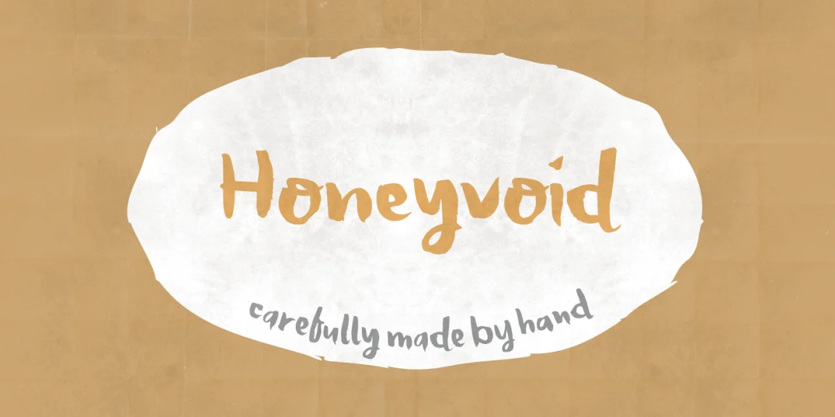 Honeyvoid DEMO Font