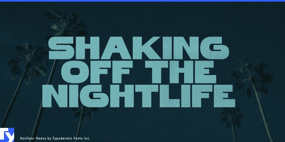 Honfleur Font Family preview 2
