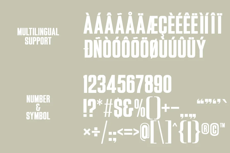 HOOKRIDE Font preview 8