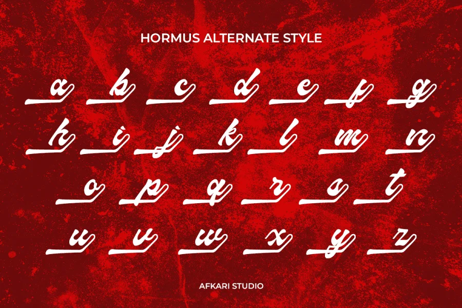 Hormuz Font preview 10