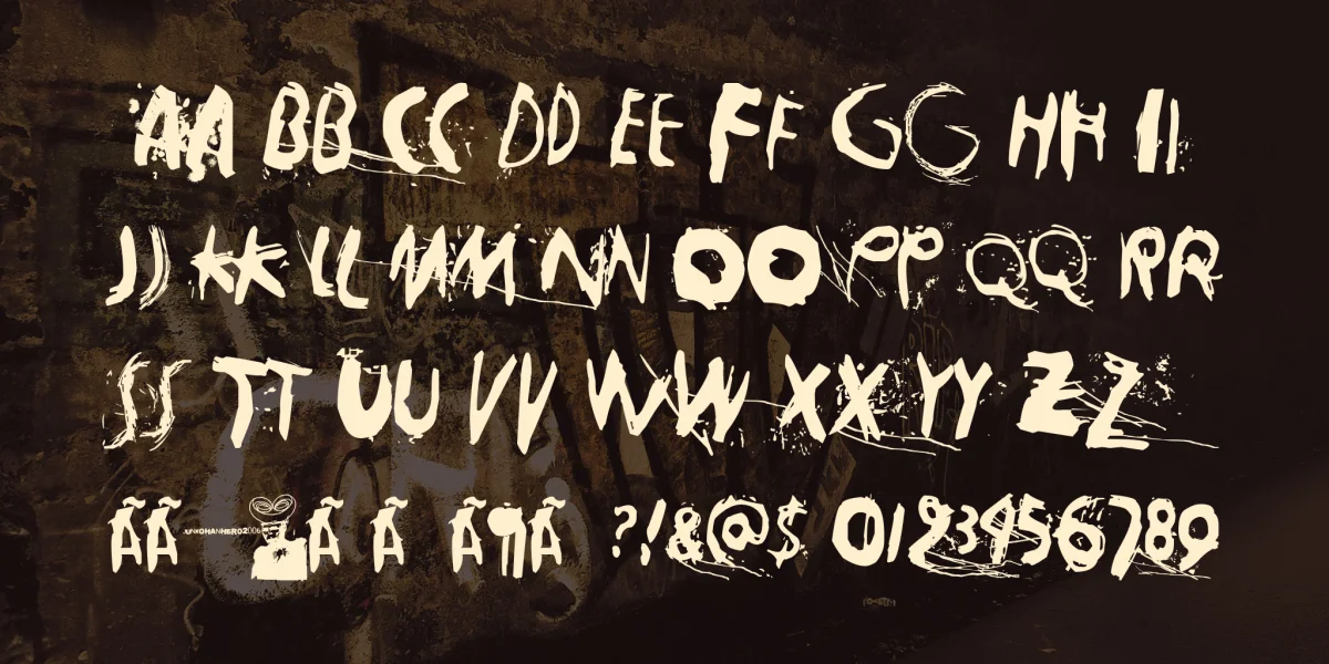 Horros Font preview 4