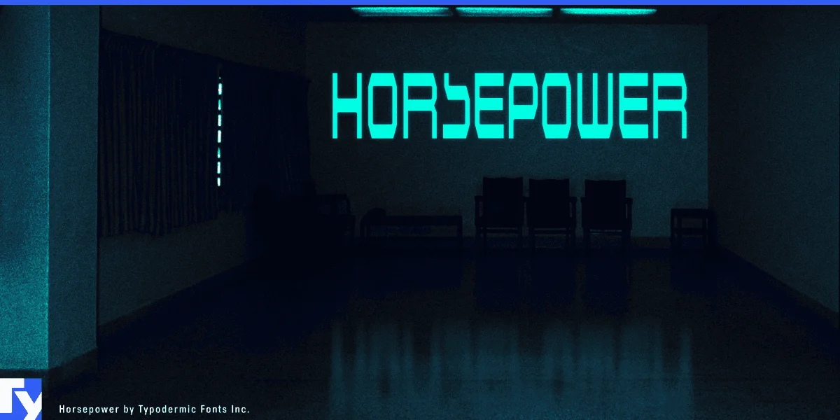 Horsepower Font