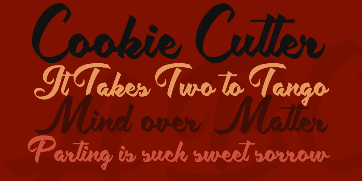 Hot Jacket Perrsonal Use Font preview 2
