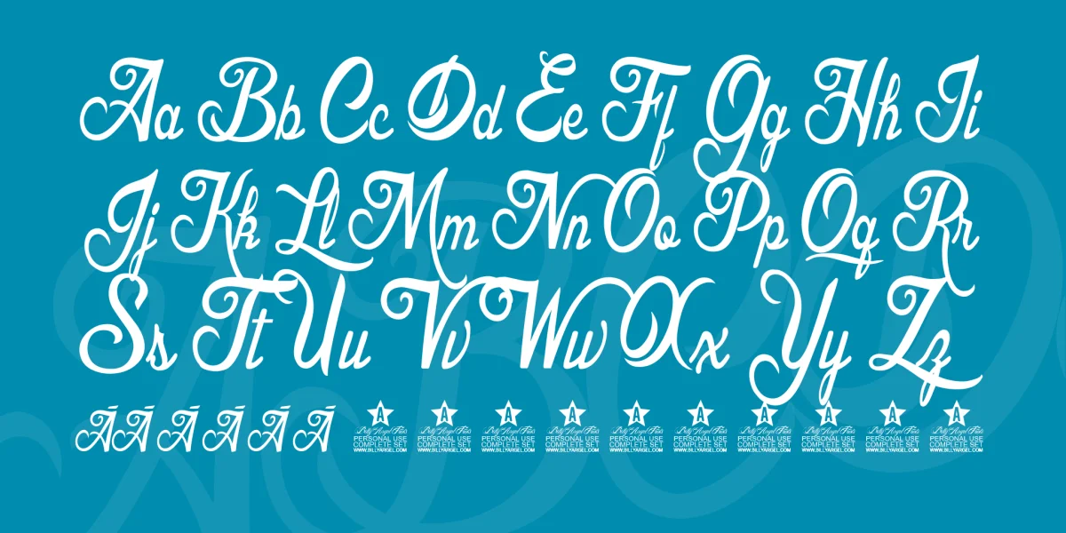 Hotel Costes Personal Use Font preview 5
