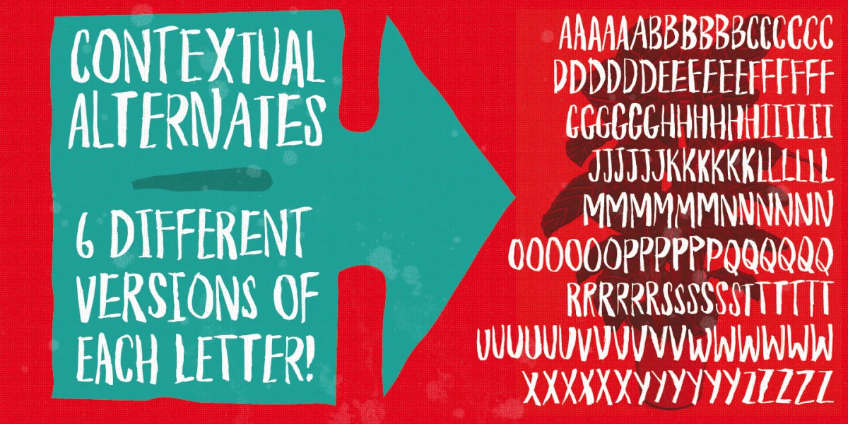 Houseplant DEMO Font preview 2