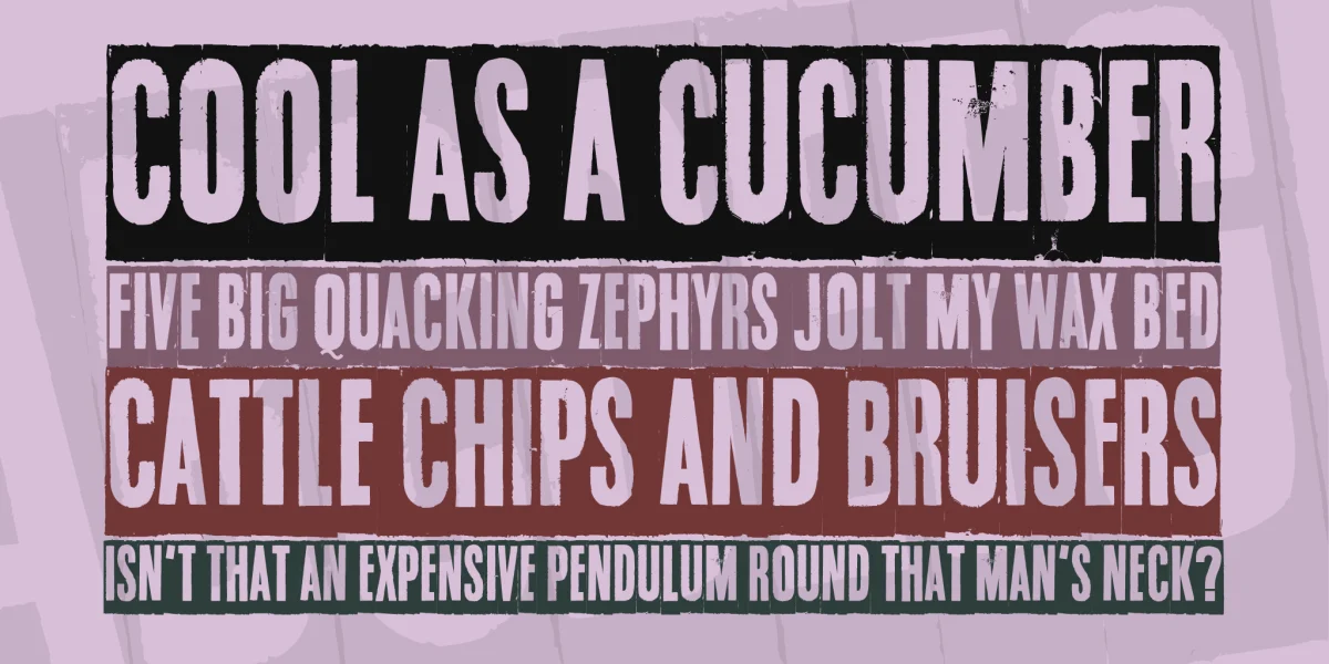 How do you sleep? Font preview 2