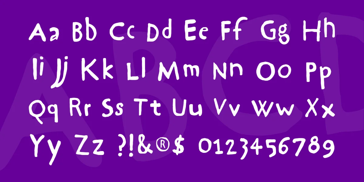 Hrawolam Font preview 5