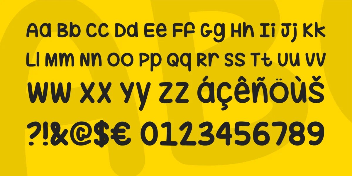 Hug Me Tight Font preview 3