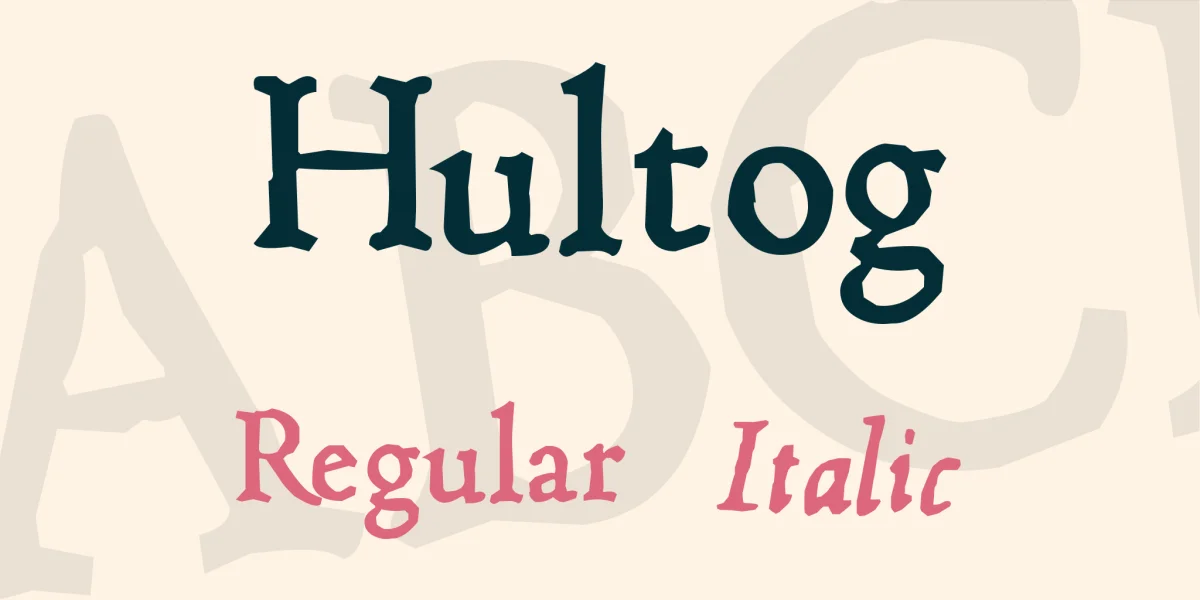Hultog Font Family