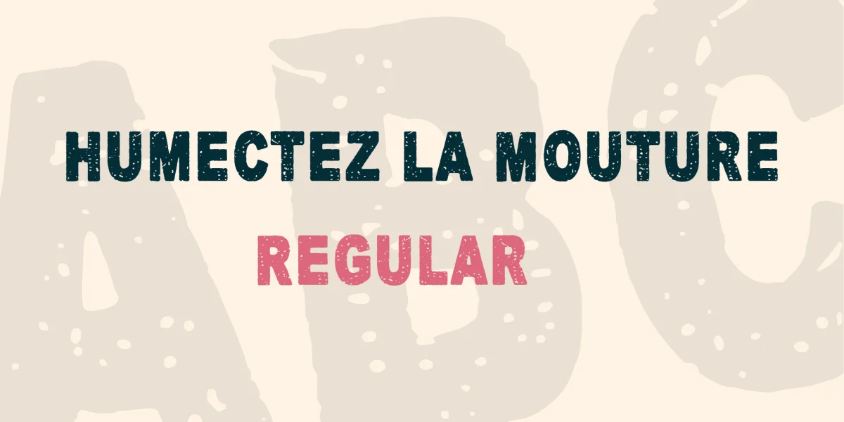 Humectez La Mouture Font preview 9
