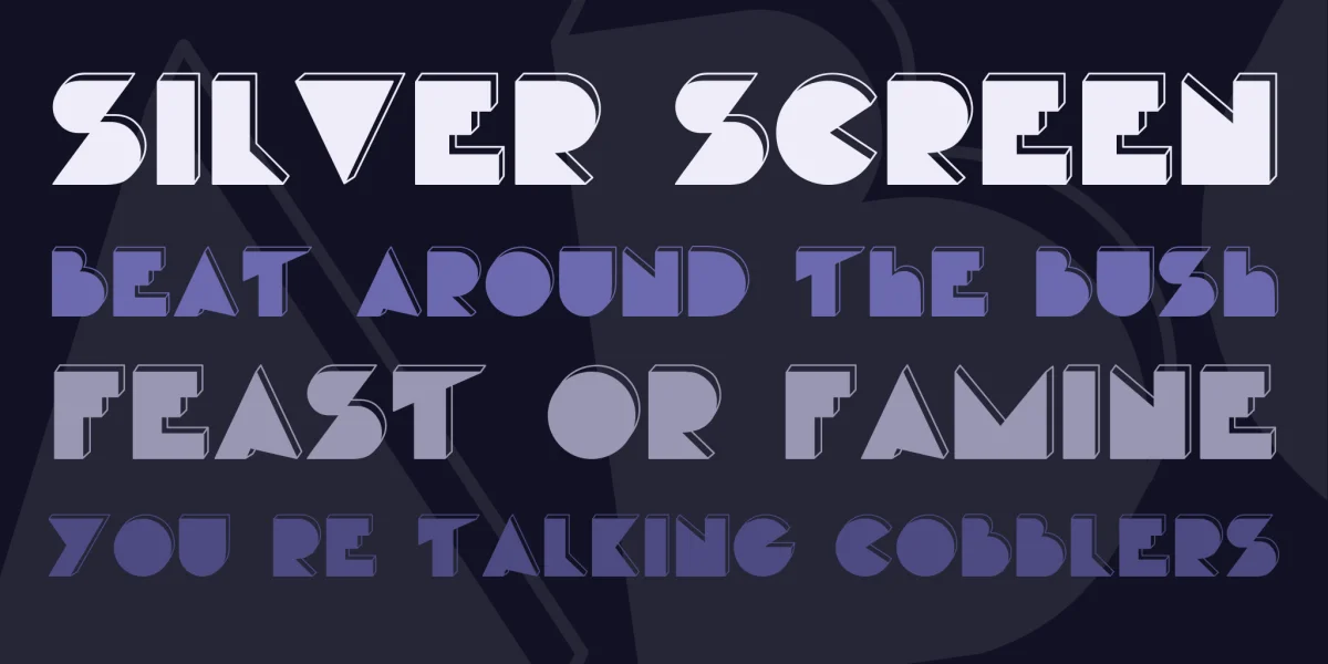 Hunt Font preview 3