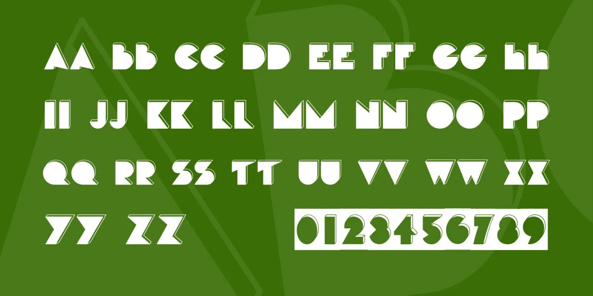 Hunt Font preview 4