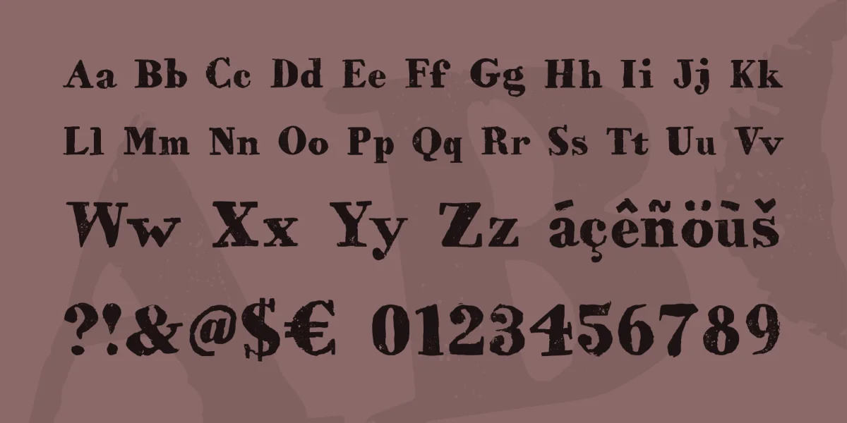 HVD Bodedo Font preview 4