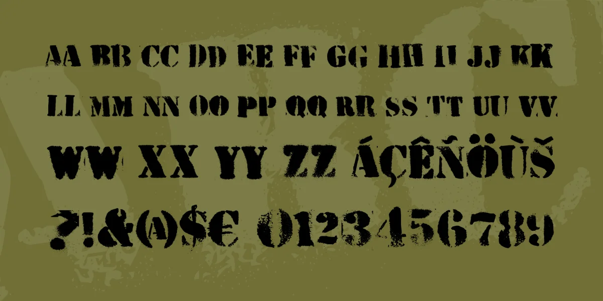 HVD Peace Font preview 2