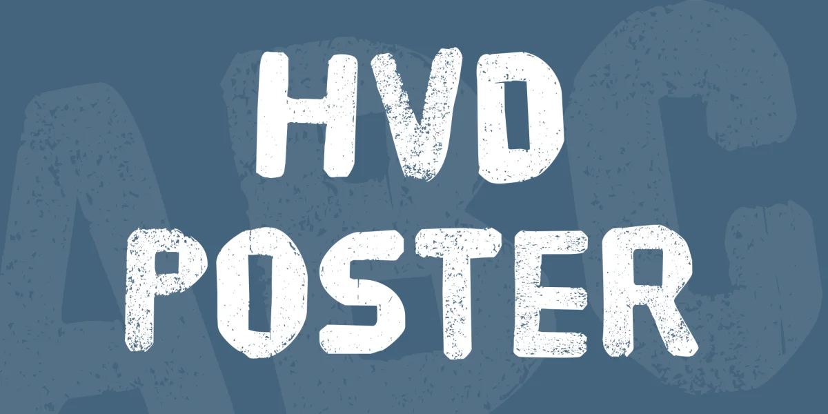 HVD Poster Font