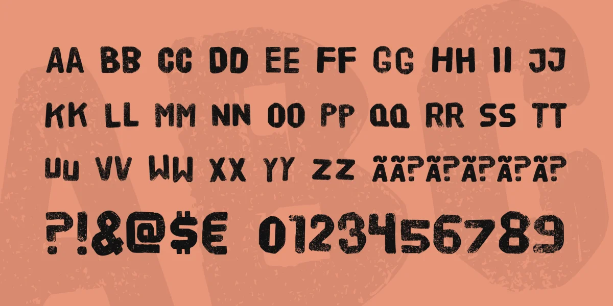 HVD Poster Font preview 2