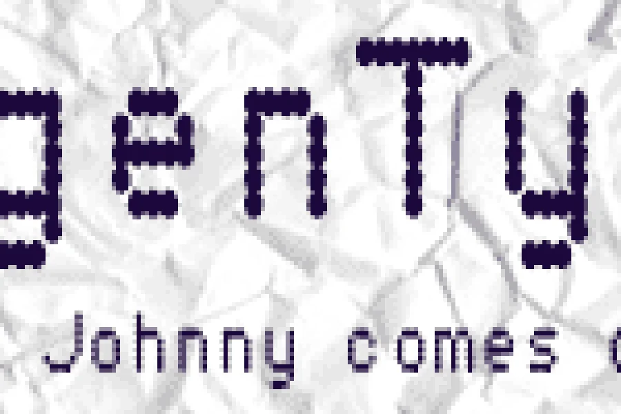 Hydrogen Type Font