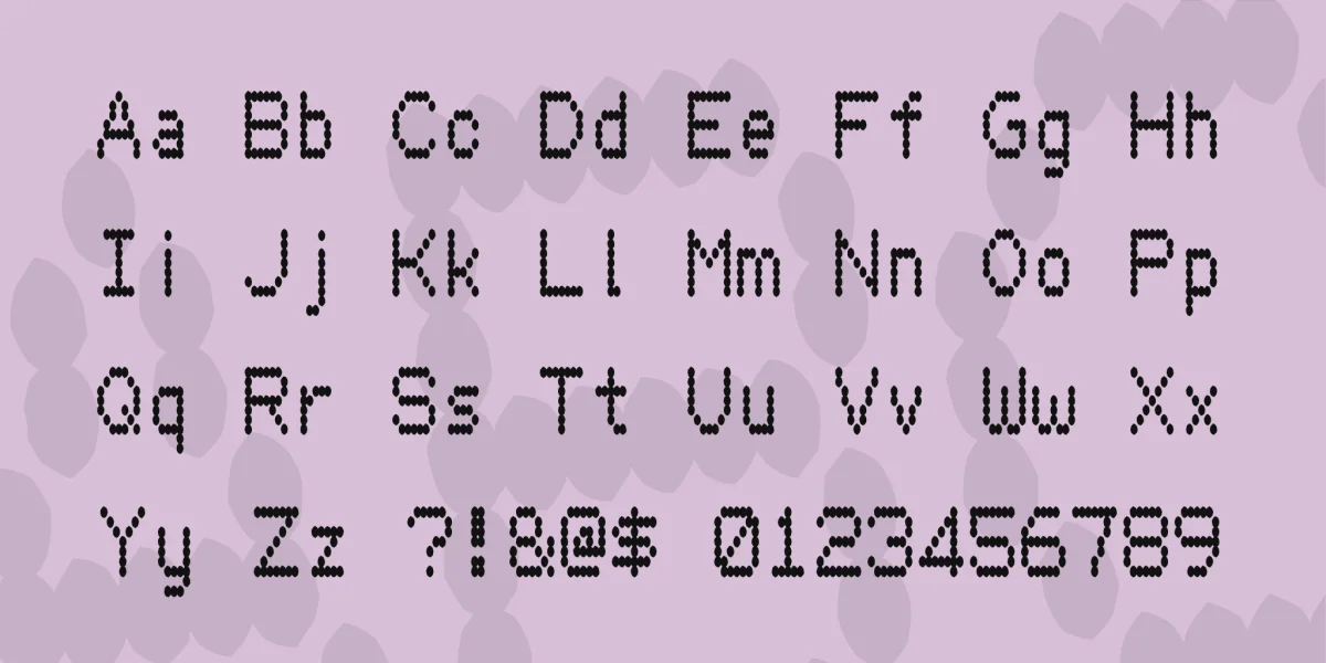 Hydrogen Type Font preview 5