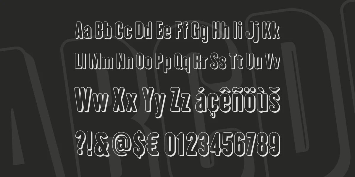 I am Hueca Font preview 4
