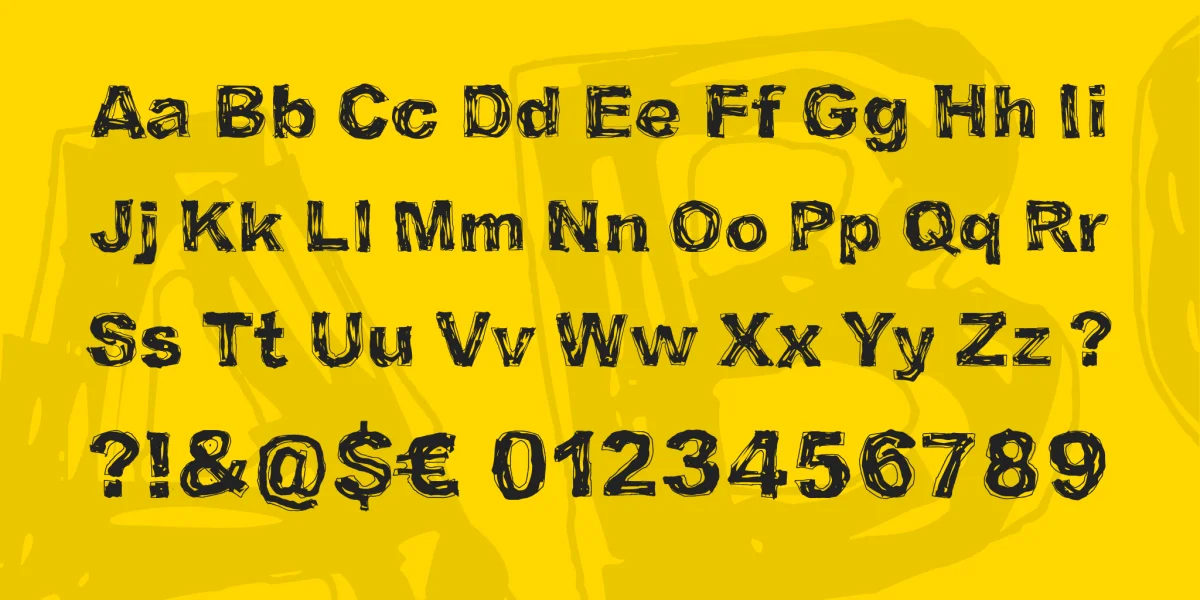 I believe in life before death Font preview 5