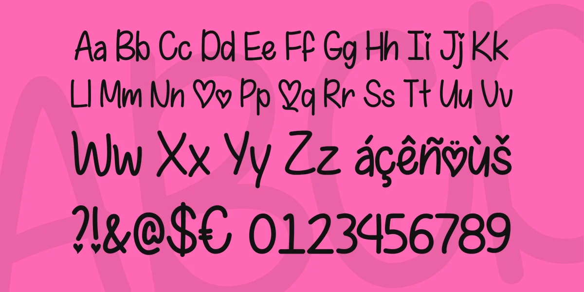 I Found My Valentine Font Family preview 5