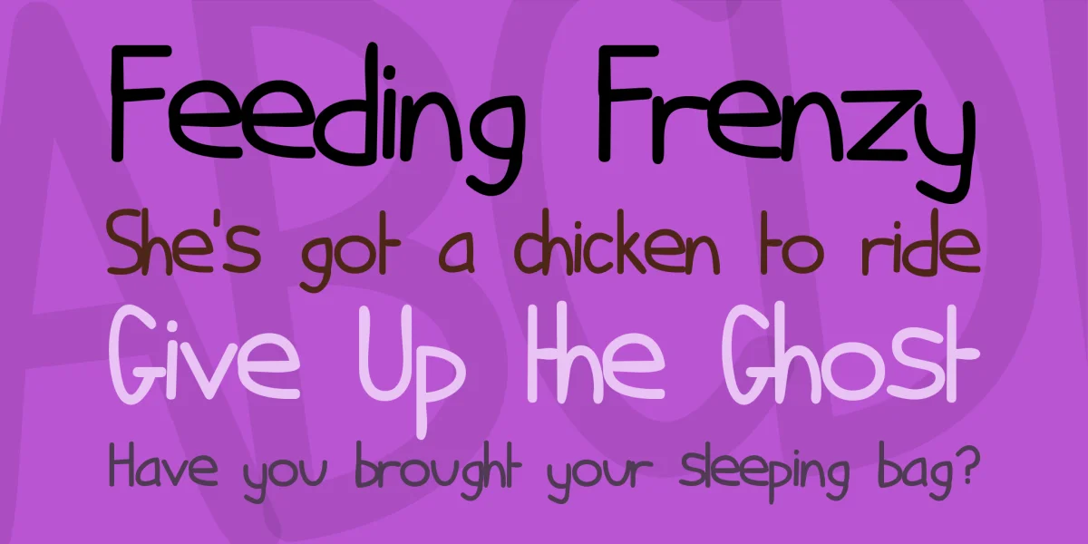 I hate Comic Sans Font preview 2