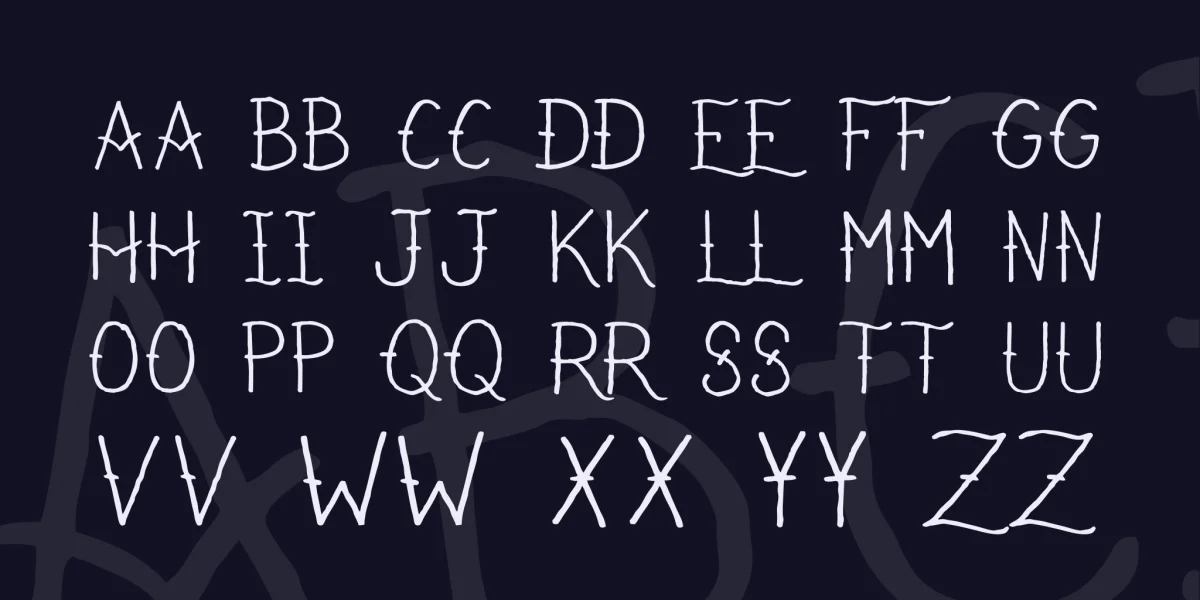 I Refuse To Sink Font preview 3