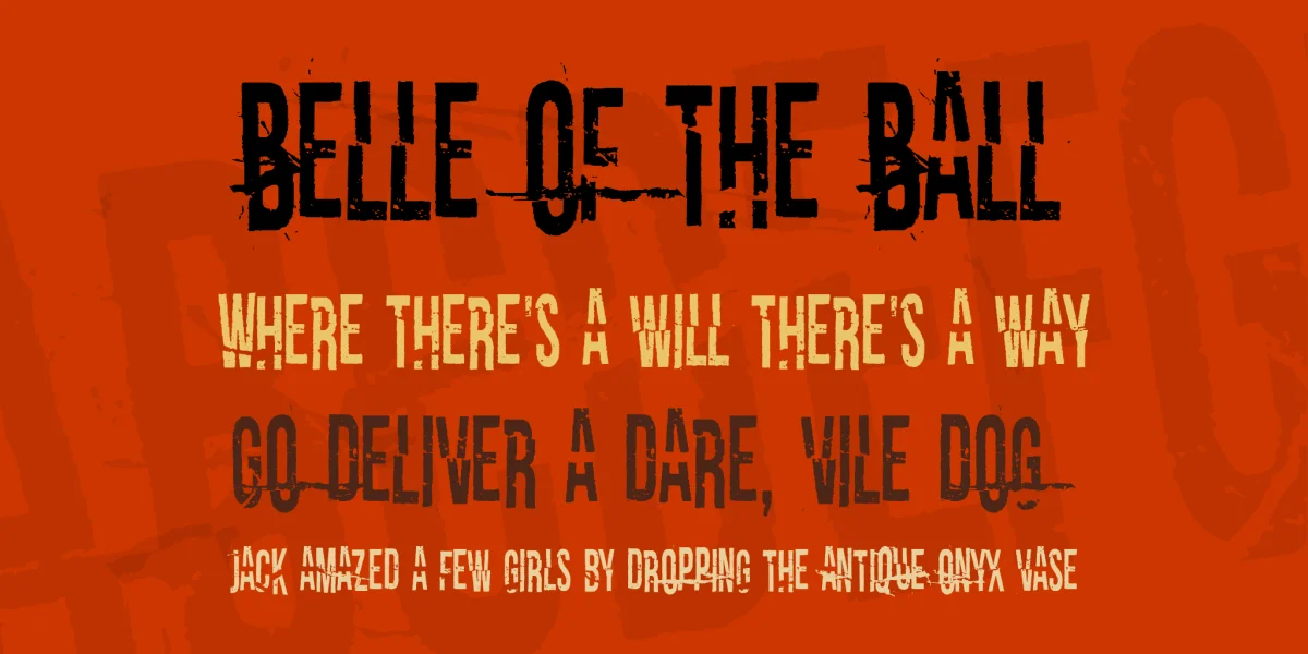 I tell you all my secrets Font preview 3