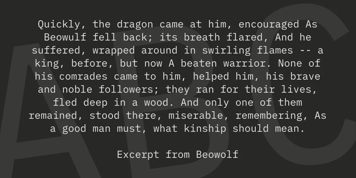 IBM Plex Mono Font Family preview 3