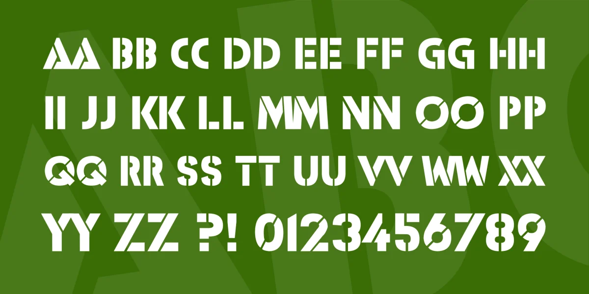 ICBM Font Family preview 4