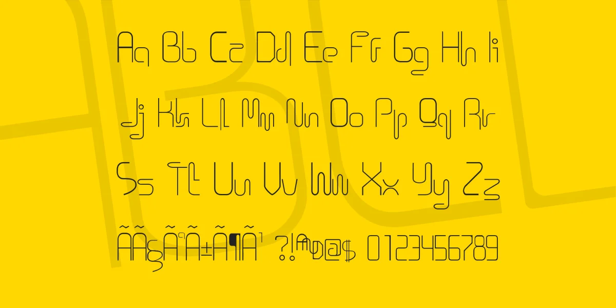 Icklips Font preview 2