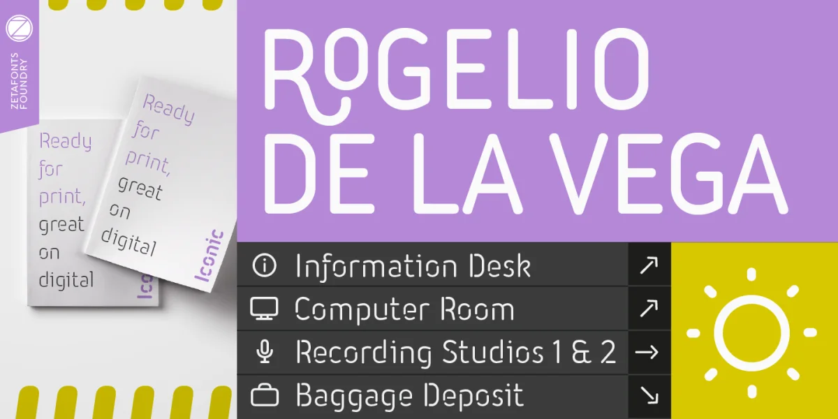 Iconic Font Family preview 2