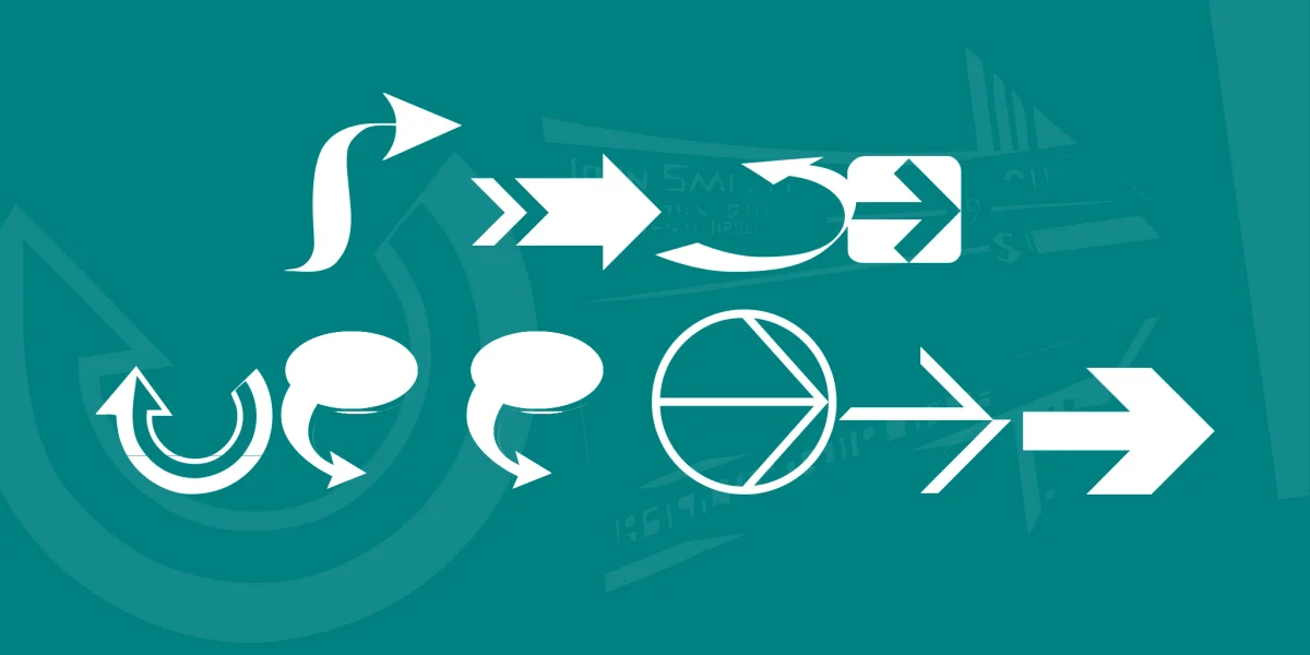 Idea Arrows Font