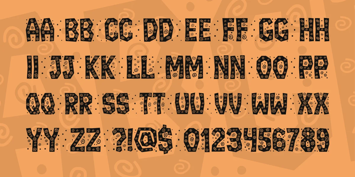 Ignorant Font preview 5