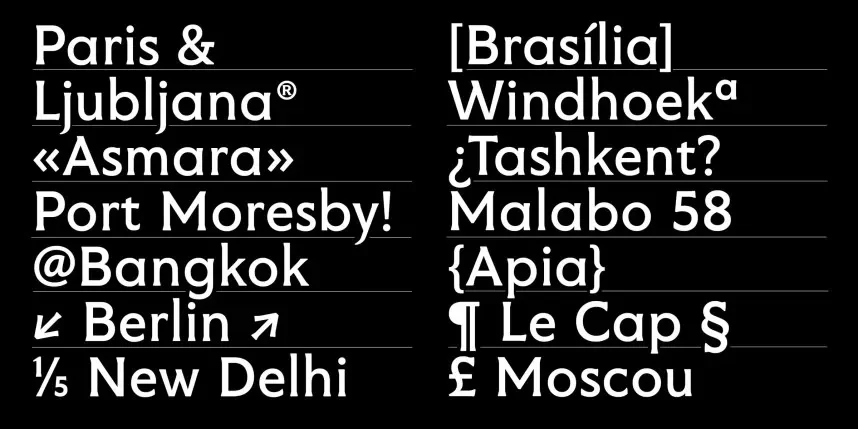 Ilya FY Font preview 3