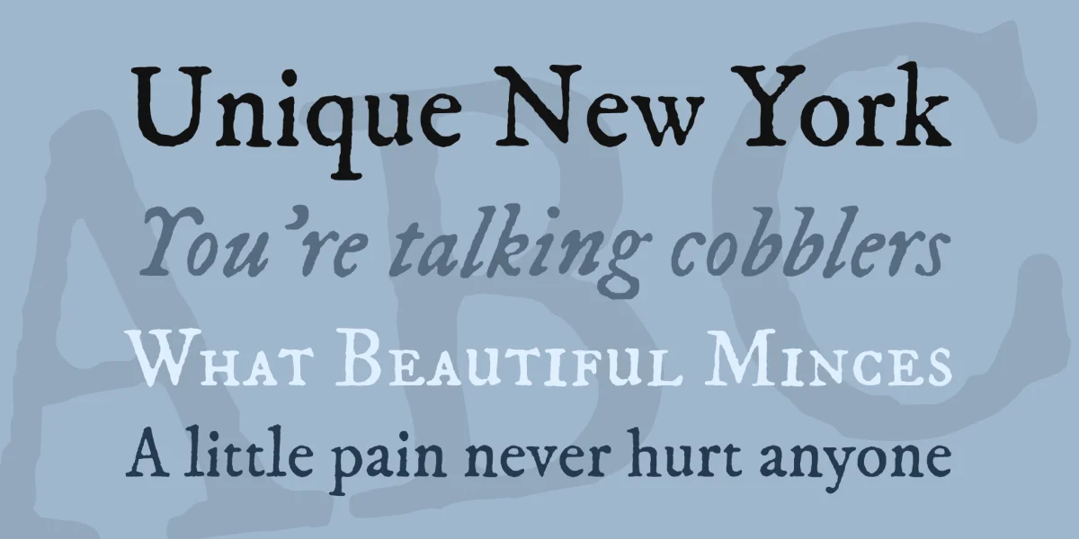 IM FELL DW Pica Font Family preview 2
