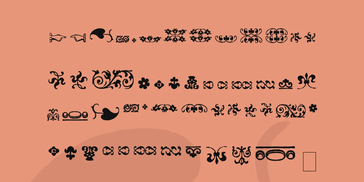IM FELL FLOWERS 2 Font