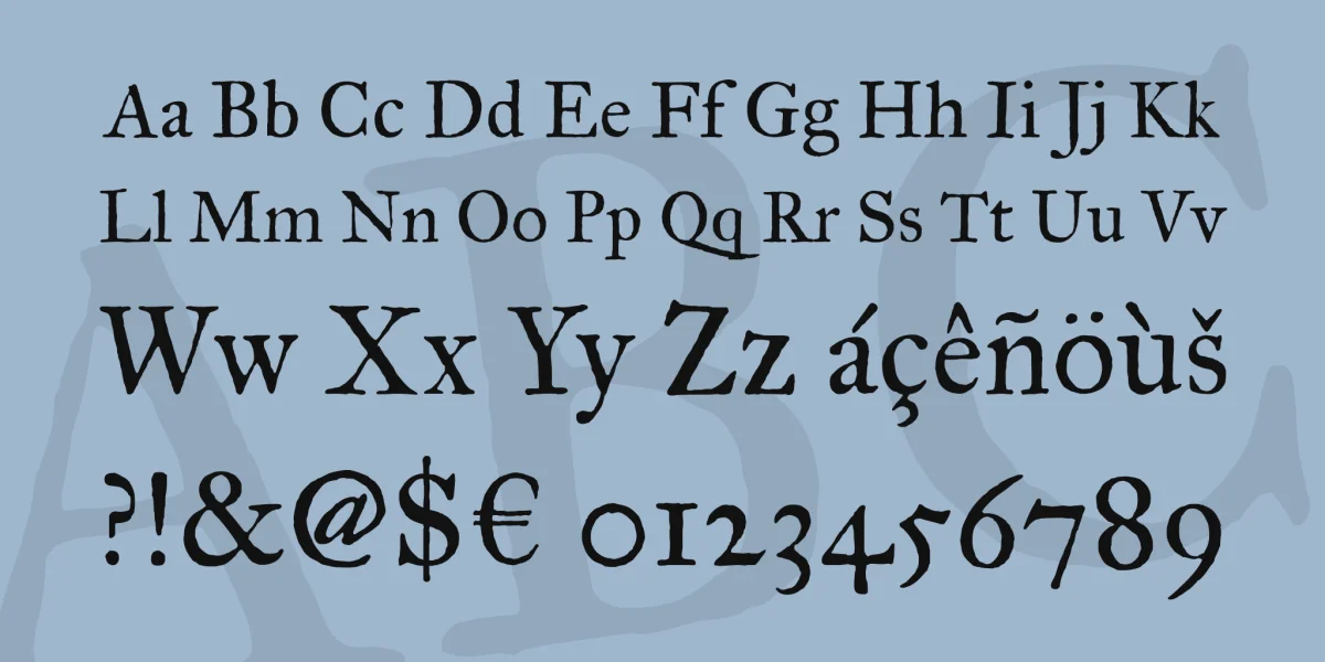 IM FELL Great Primer Font Family preview 5