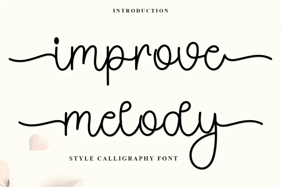 Improve Melody Font
