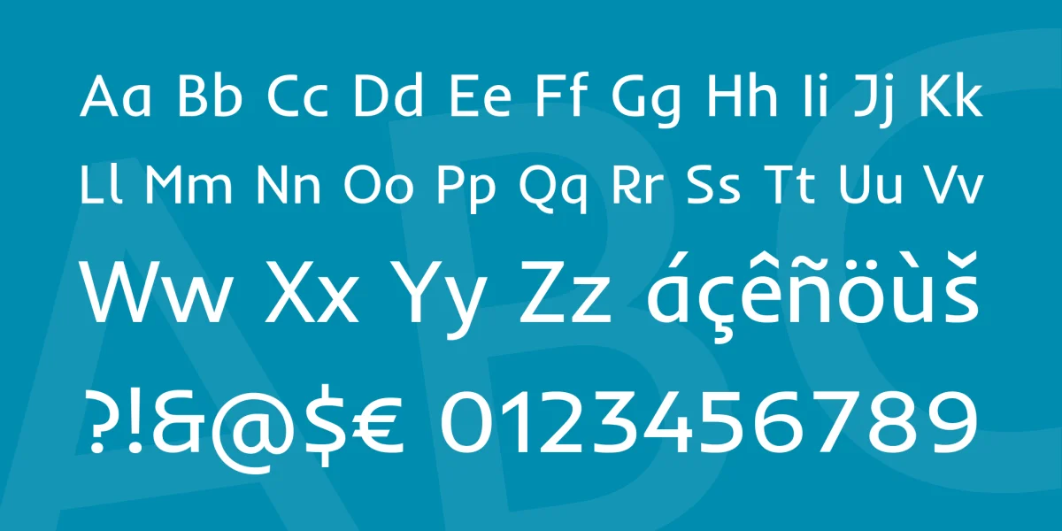 Inder Font preview 4