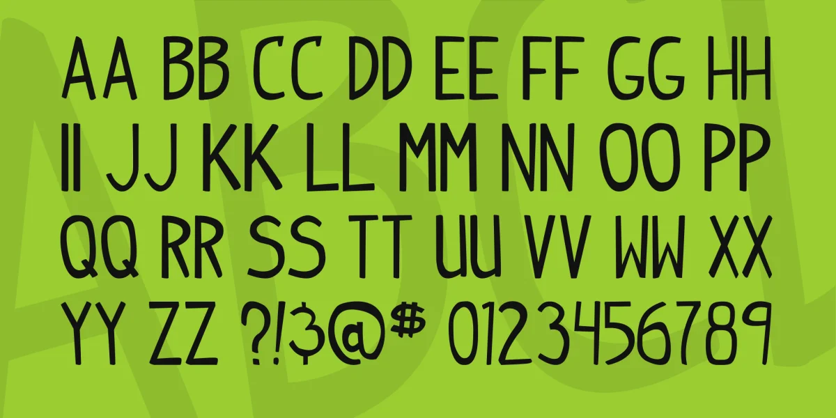 Indy Pimp Font Family preview 4
