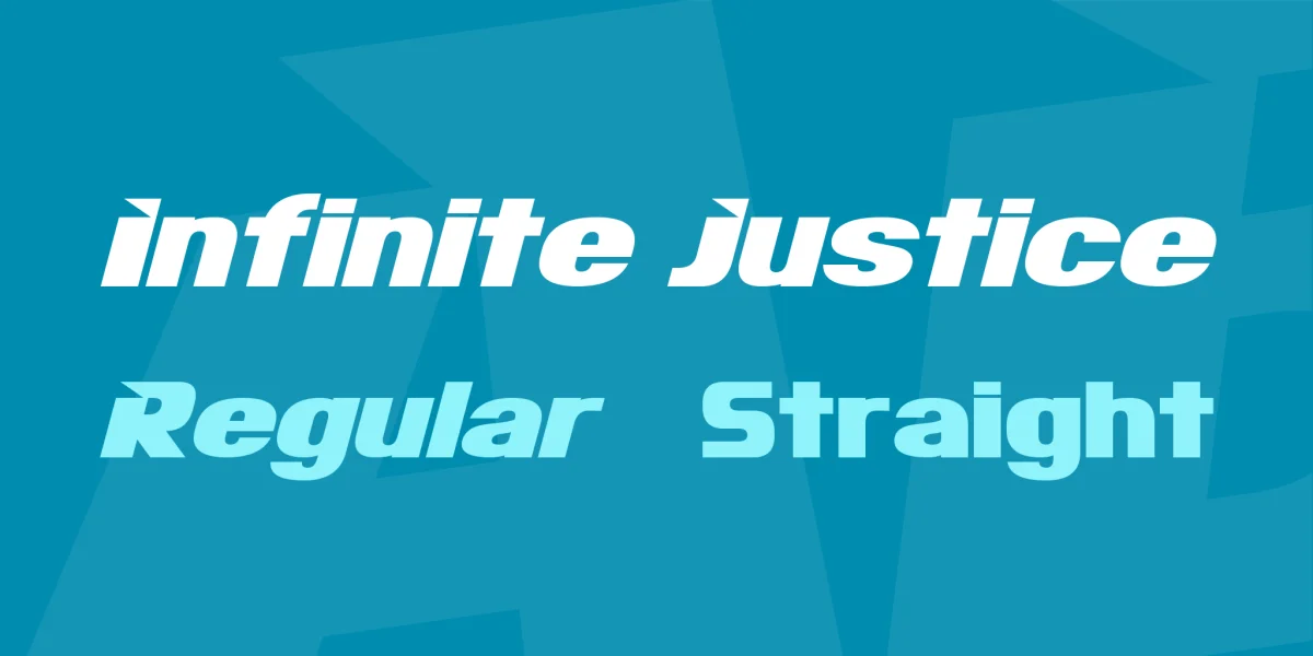 Infinite Justice Font Family