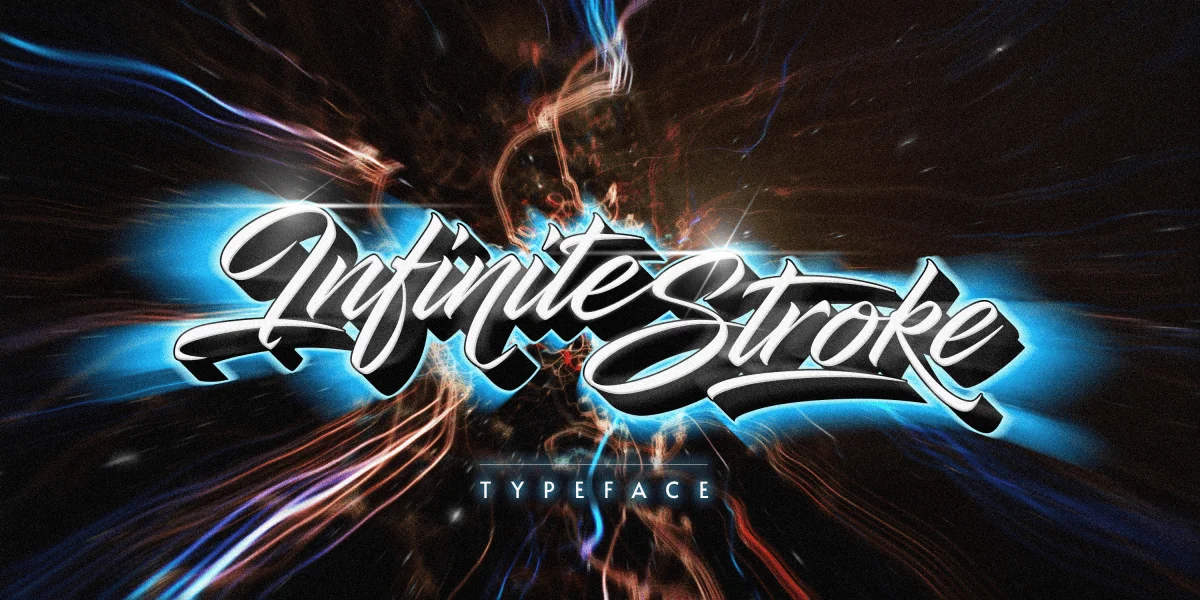 Infinite Stroke Font Family