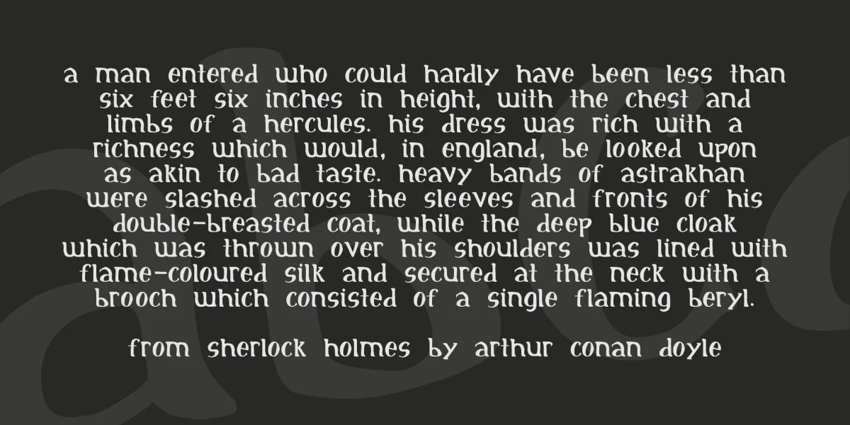 Initial Font preview 3