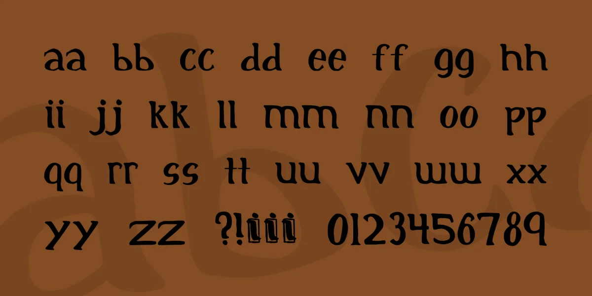Initial Font preview 4